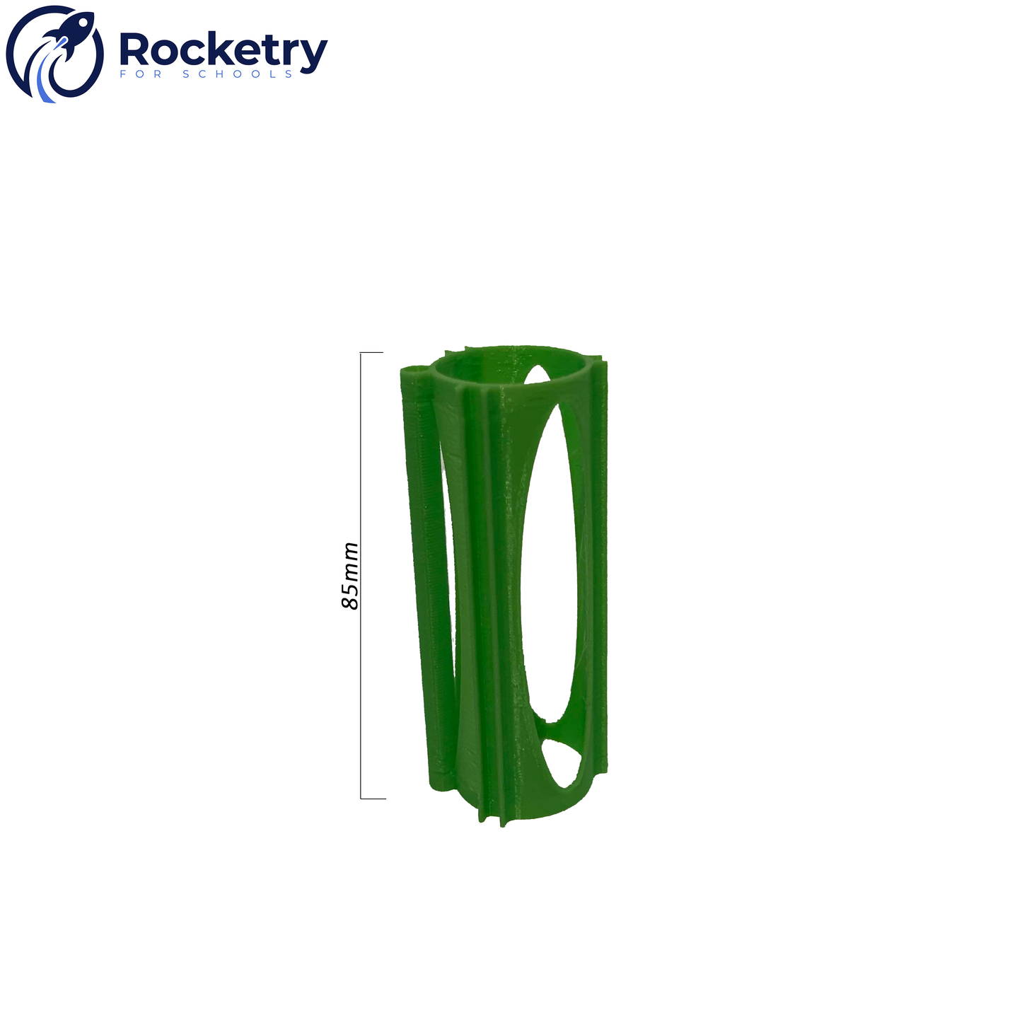 Fin Holder for 26mm tubing 3mm MDF 85mm long