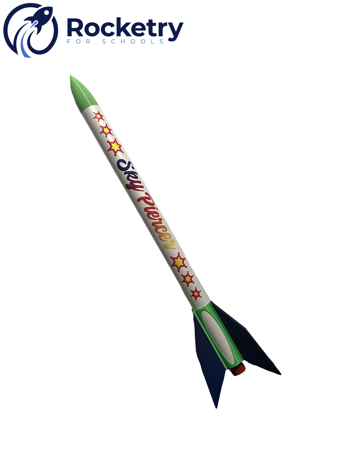 Sky Piercer model rocket kit, ready to fly, for 18mm engines, A-C rocket motors