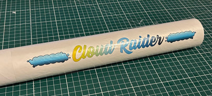 Cloud Raider Model Rocket Build sticker