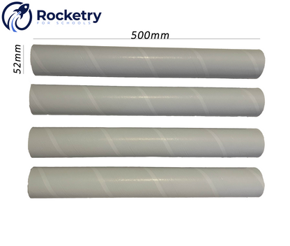 Model Rocket Tubing 52mm x 500mm