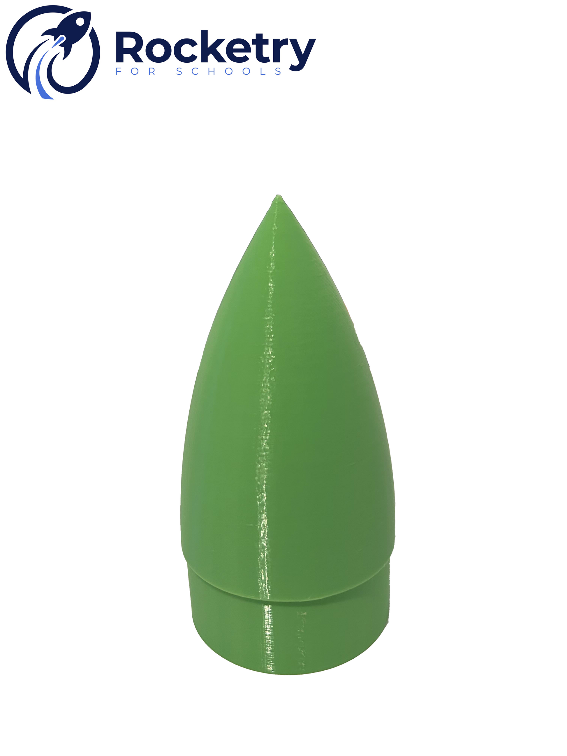 Model Rocket Nose Cone For 66mm tube UKROC 2025 kit