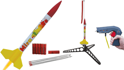 Klima Mira rocket starter set with launch pad and controller
