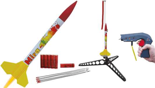 Klima Mira rocket starter set with launch pad and controller