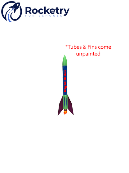 Sky Piercer model rocket build kit for STEM education and hobbyists