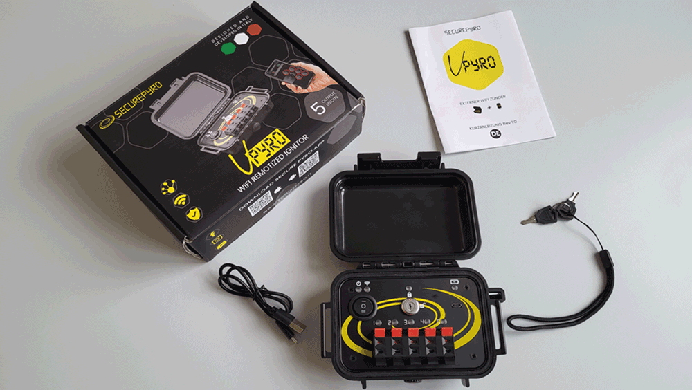 VPyro - Bluetooth Remote Controlled Igniter