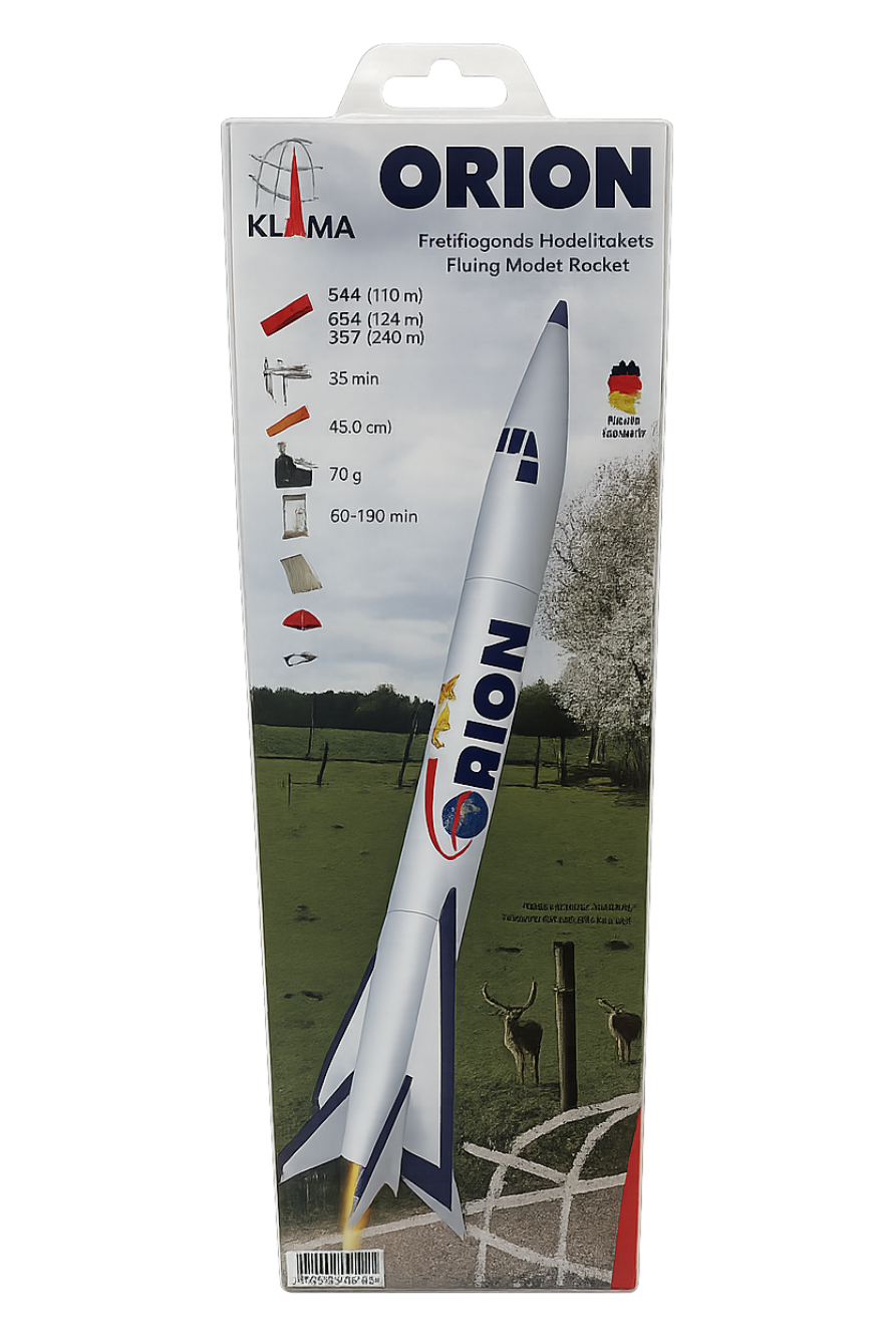 klima orion model rocket kit