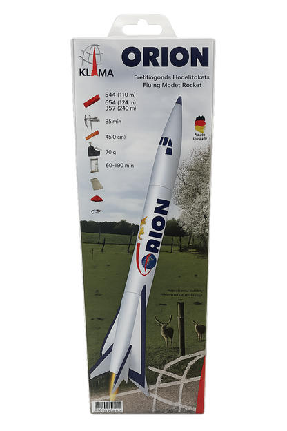 klima orion model rocket kit
